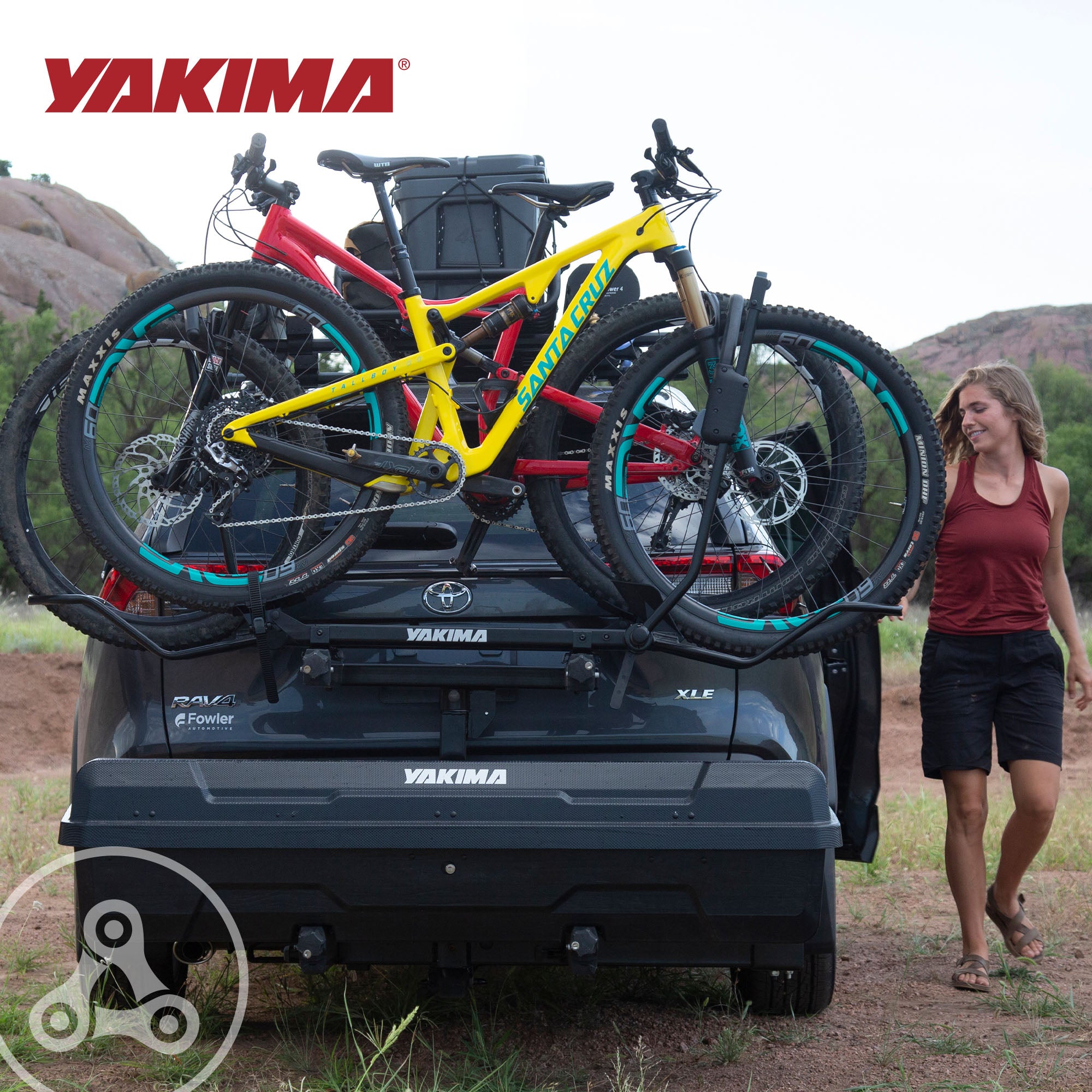 Yakima EXO 2 Bike Capacity for EXO SwingBase or EXO TopShelf, Black (Open Box)