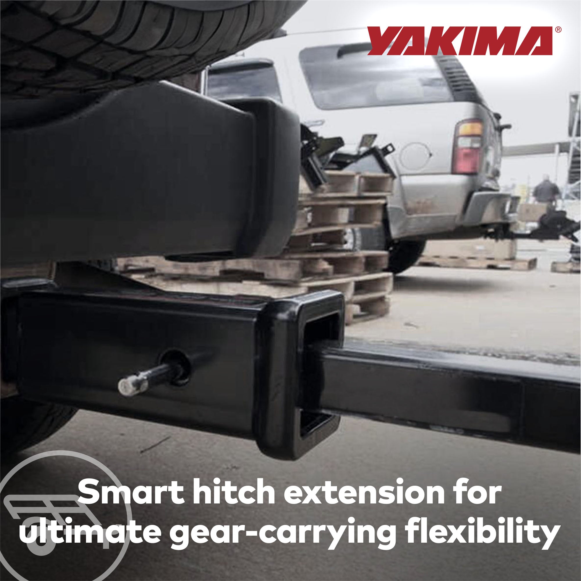 Yakima StraightShot with Powder Coated Finish Type and Steel Construction, Black - VMInnovations