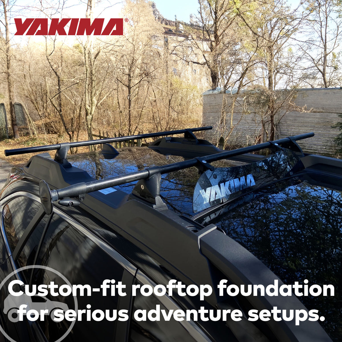 YAKIMA 27 Fixed Point Tower Installation for Flush Rail Rooftops (Open Box)