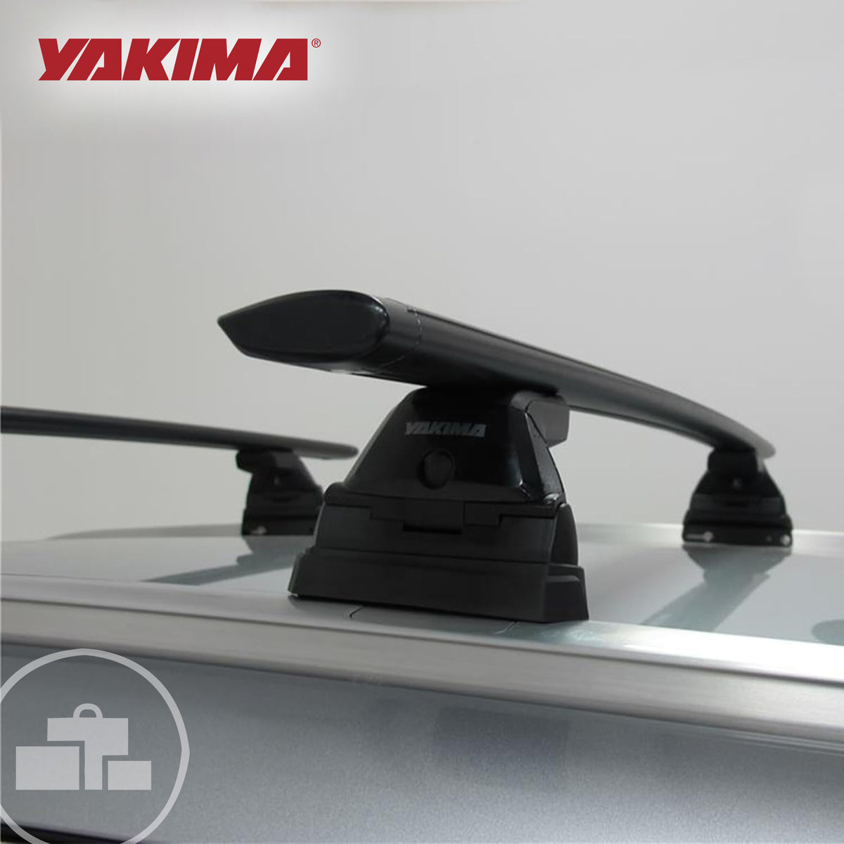 YAKIMA Landing Pad for SkyLine Towers and StreamLine Crossbars, Black, Set of 4