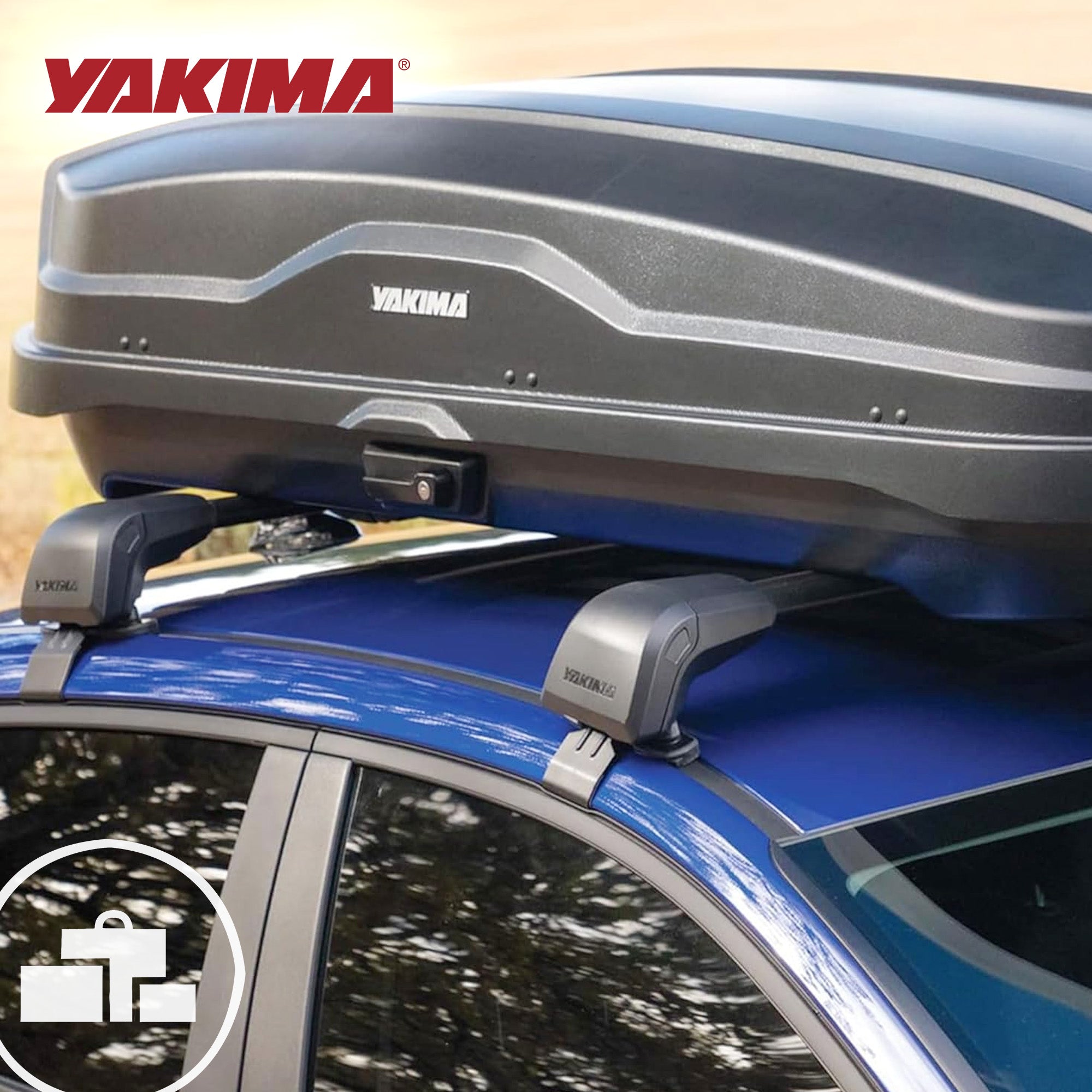 YAKIMA Landing Pad for SkyLine Towers and StreamLine Crossbars, Black, Set of 4 - VMInnovations
