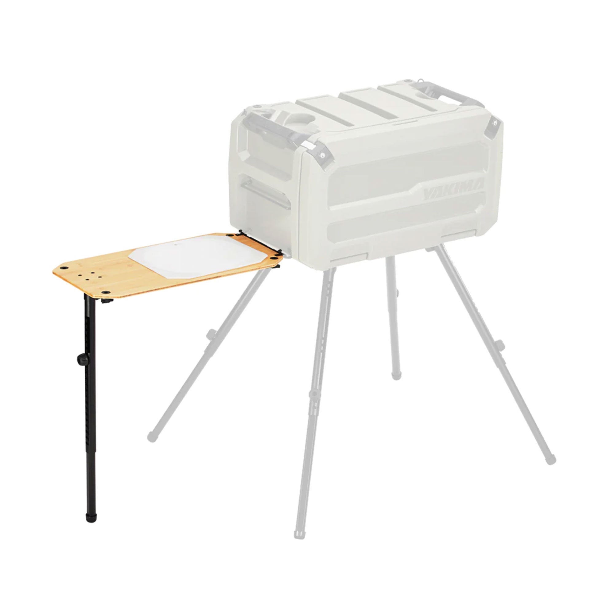 Yakima EXO OpenRange 13 x 27 Inch Wooden Side Table and Nesting Cutting Board - VMInnovations
