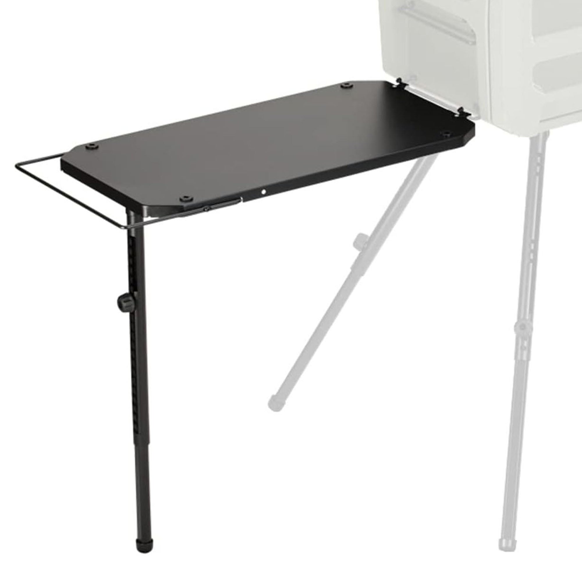 Yakima EXO OpenRange 16 x 31 in. Metal Side Table for Stove Propane Tanks, Black - VMInnovations