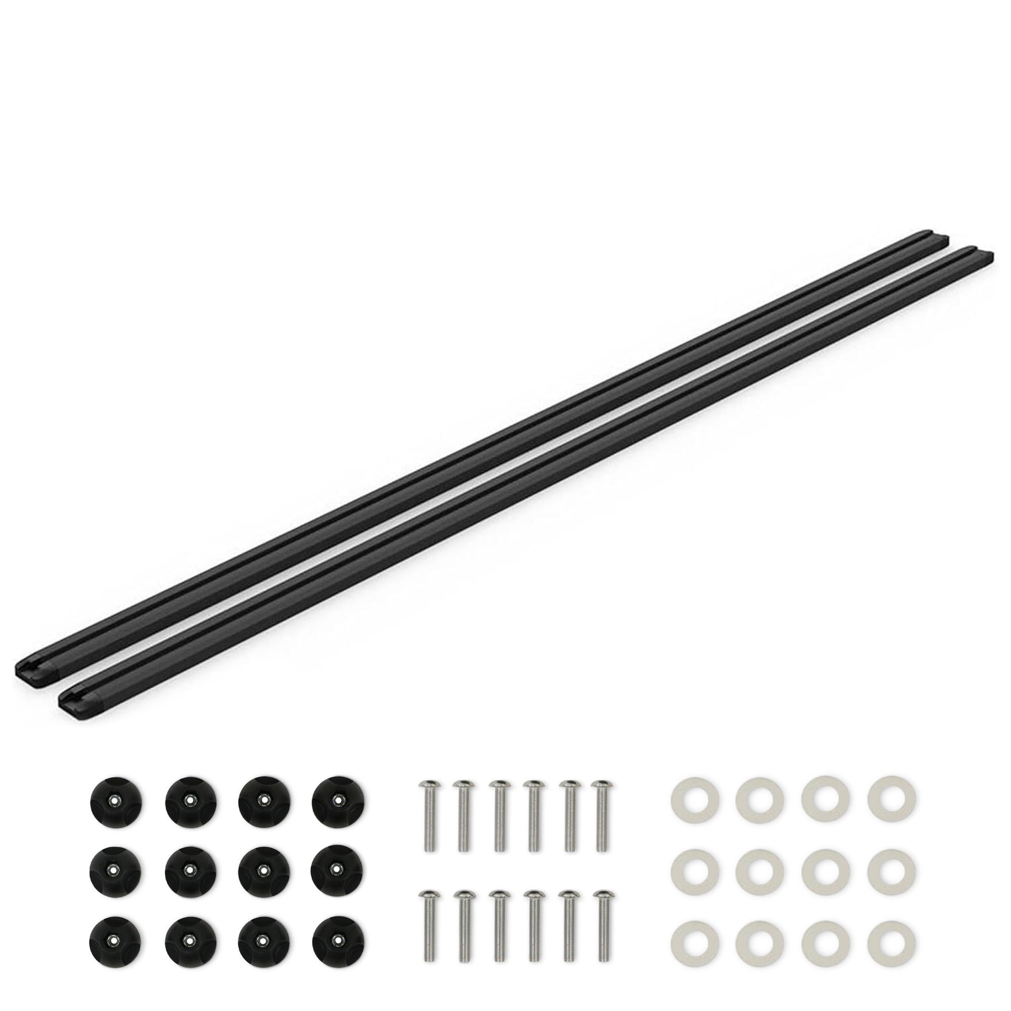 Yakima HD Track 54in Car Roof Top Rack Mounting System with CapNuts (For Parts) - VMInnovations