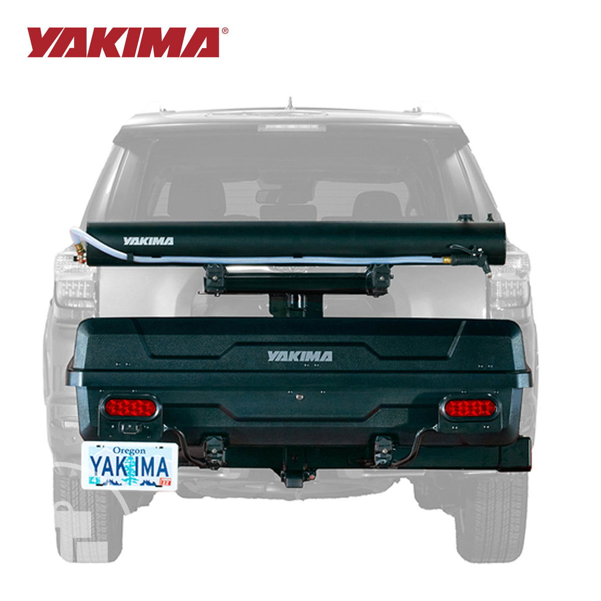 YAKIMA EXO Modern RoadShower Alloy Steel Powder Coated Finish Adaptor Kit, Black