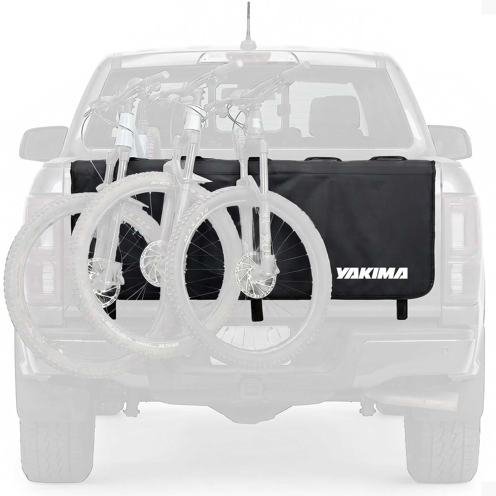 Yakima GateKeeper Full Size Truck Bed Large Polyester Tailgate Bike Pad, Black