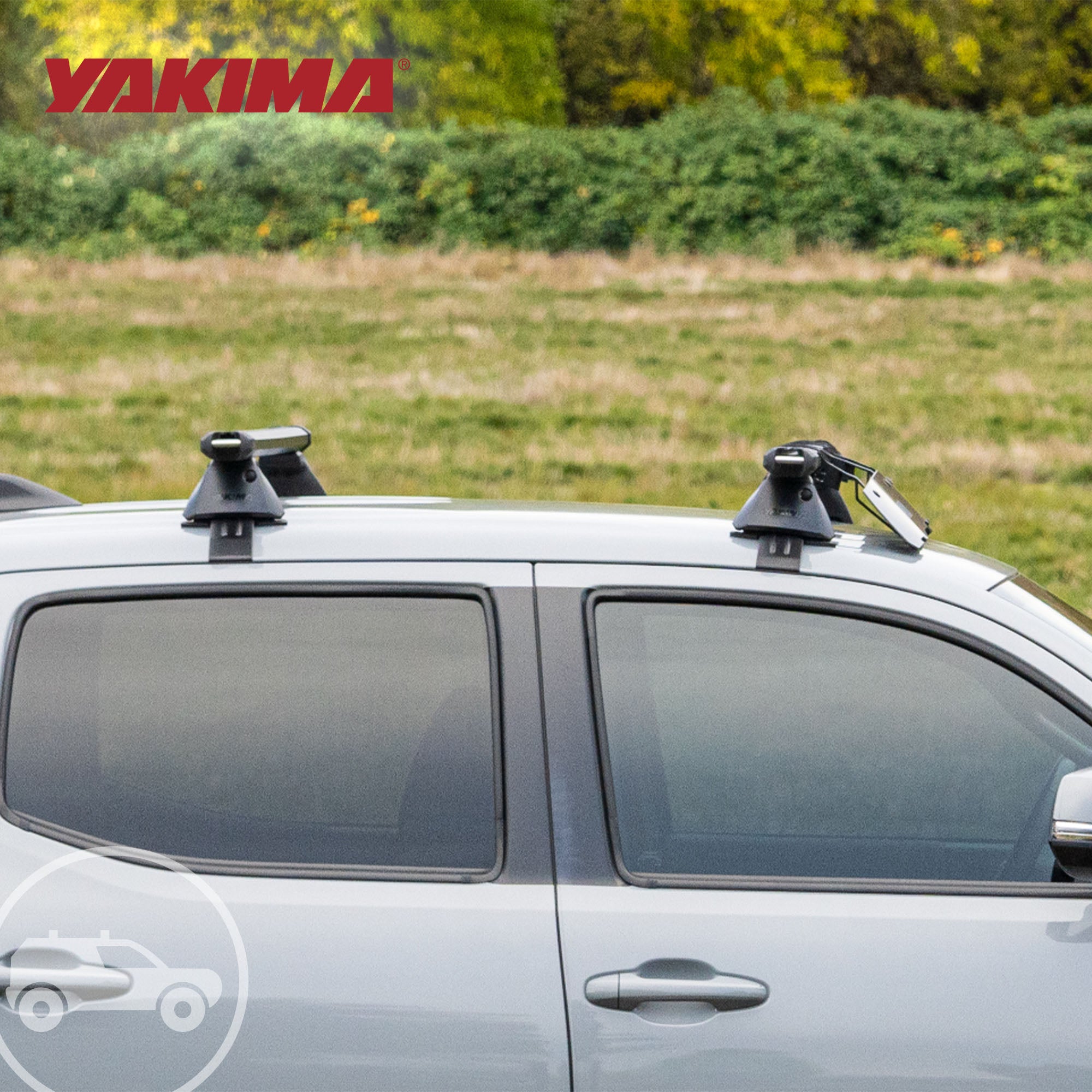 YAKIMA Adjustable Rack Towers for Vehicles with Naked Roof, Set of 4 (Open Box) - VMInnovations
