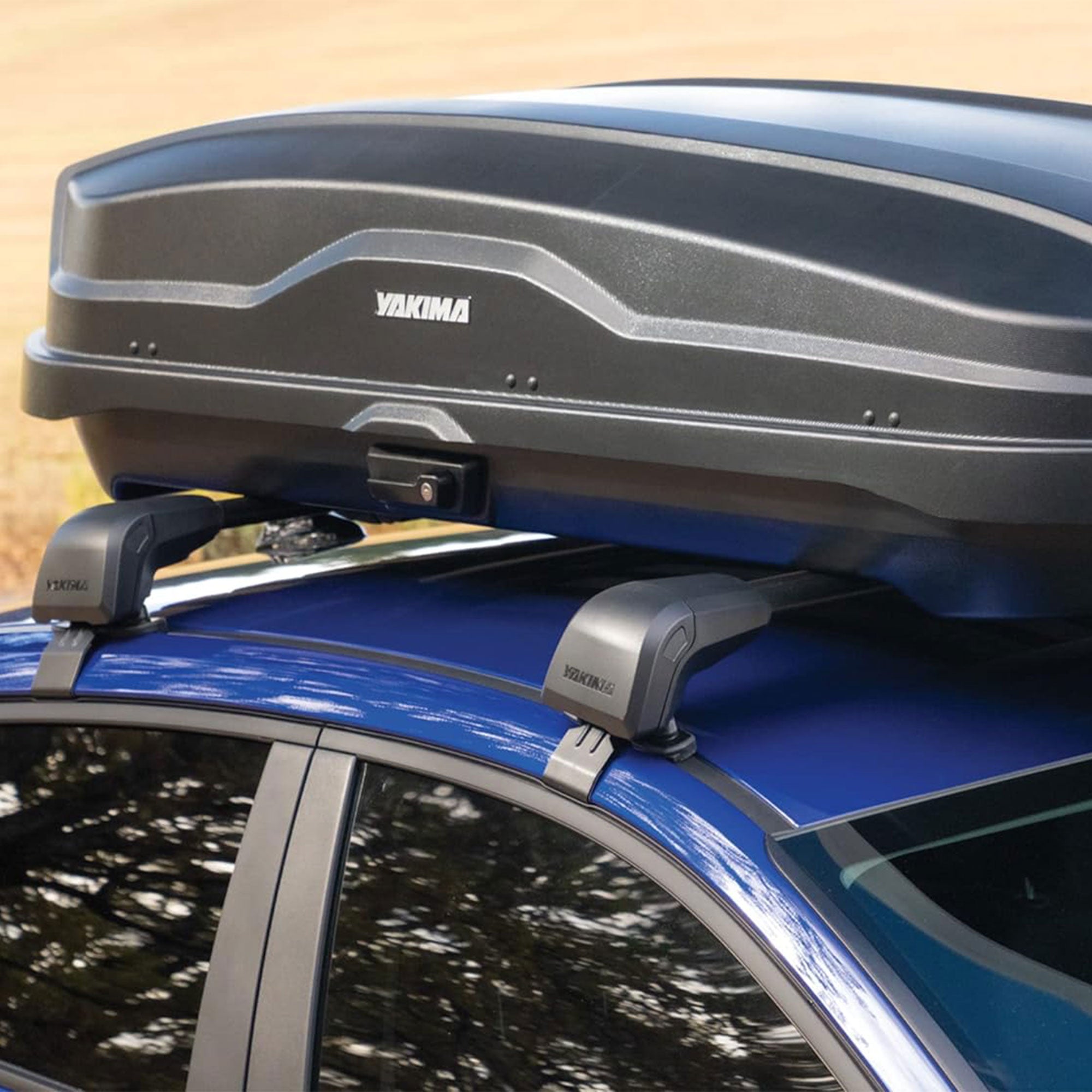 Yakima BaseLine FX 2XL Single Integrated Crossbar for Naked Roof Vehicles, Black - VMInnovations