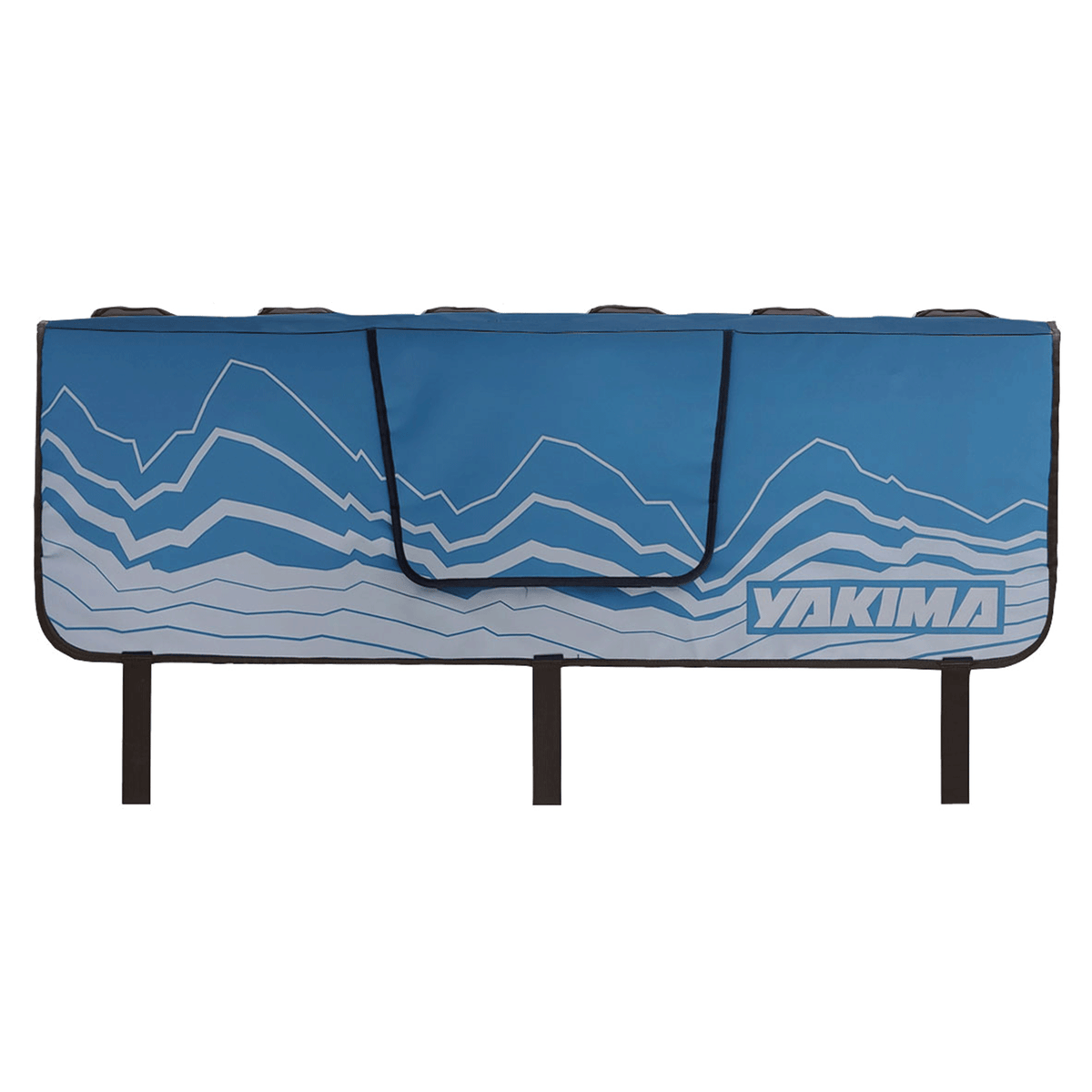 Yakima GateKeeper Full Size Truck Bed Large Tailgate Bike Pad, Blue (Used) - VMInnovations