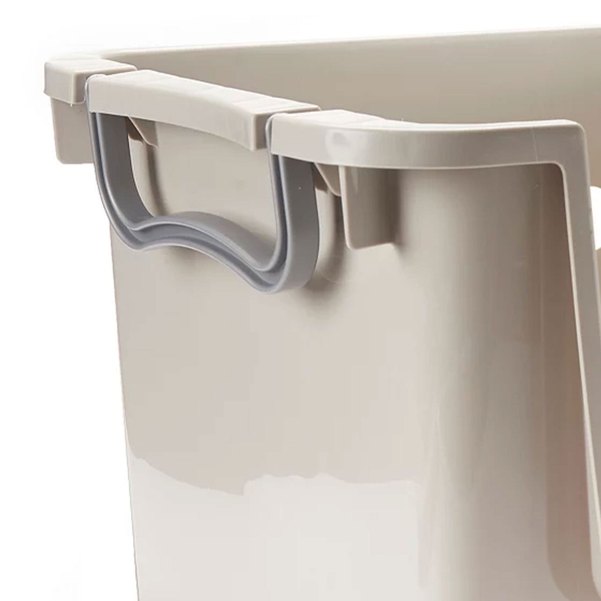 Sterilite Home Organization Stackable Open Storage Bin Container, Gray (18 Pack) - VMInnovations