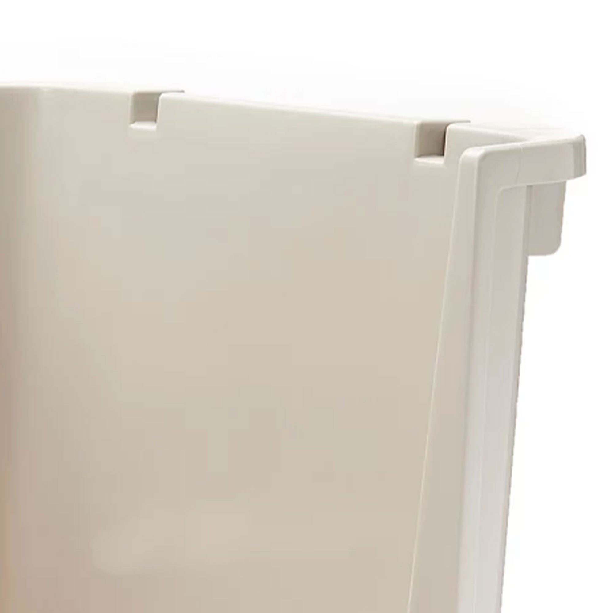 Sterilite Home Organization Stackable Open Storage Bin Container, Gray (18 Pack) - VMInnovations