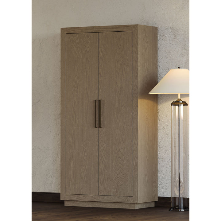 Maven Lane Uma Contemporary Wooden Cabinet in Refined Grey Finish - VMInnovations