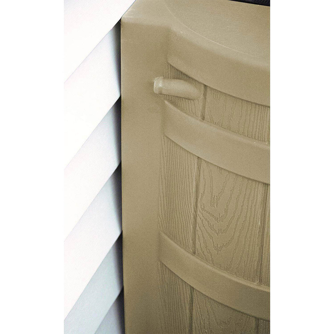 Good Ideas Rain Wizard 50 Gallon Plastic Barrel Water Collector, Khaki (3 Pack) - VMInnovations