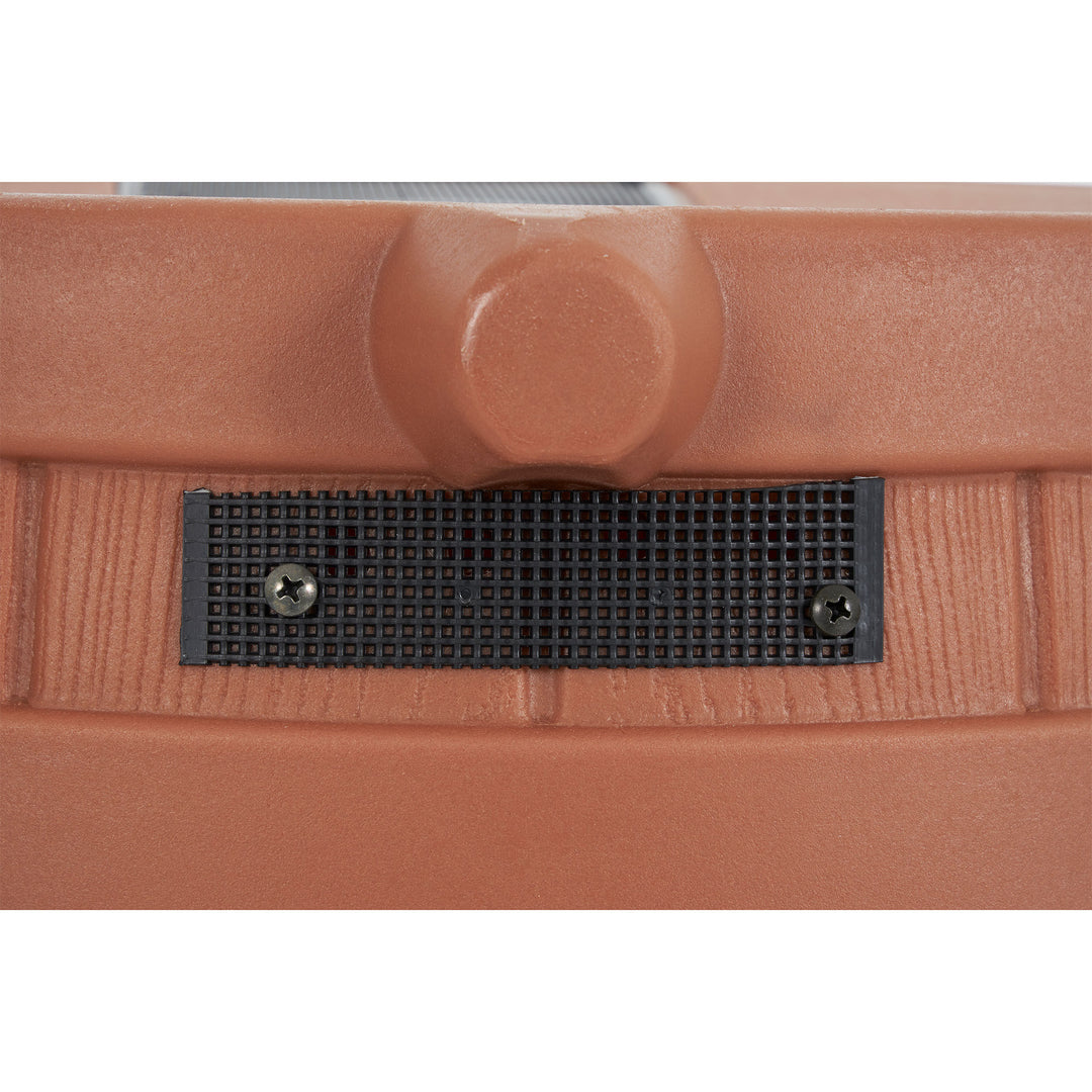 Good Ideas Rain Wizard Storage 50 Gallon Rain Barrel, Terra Cotta, (2 Pack) - VMInnovations