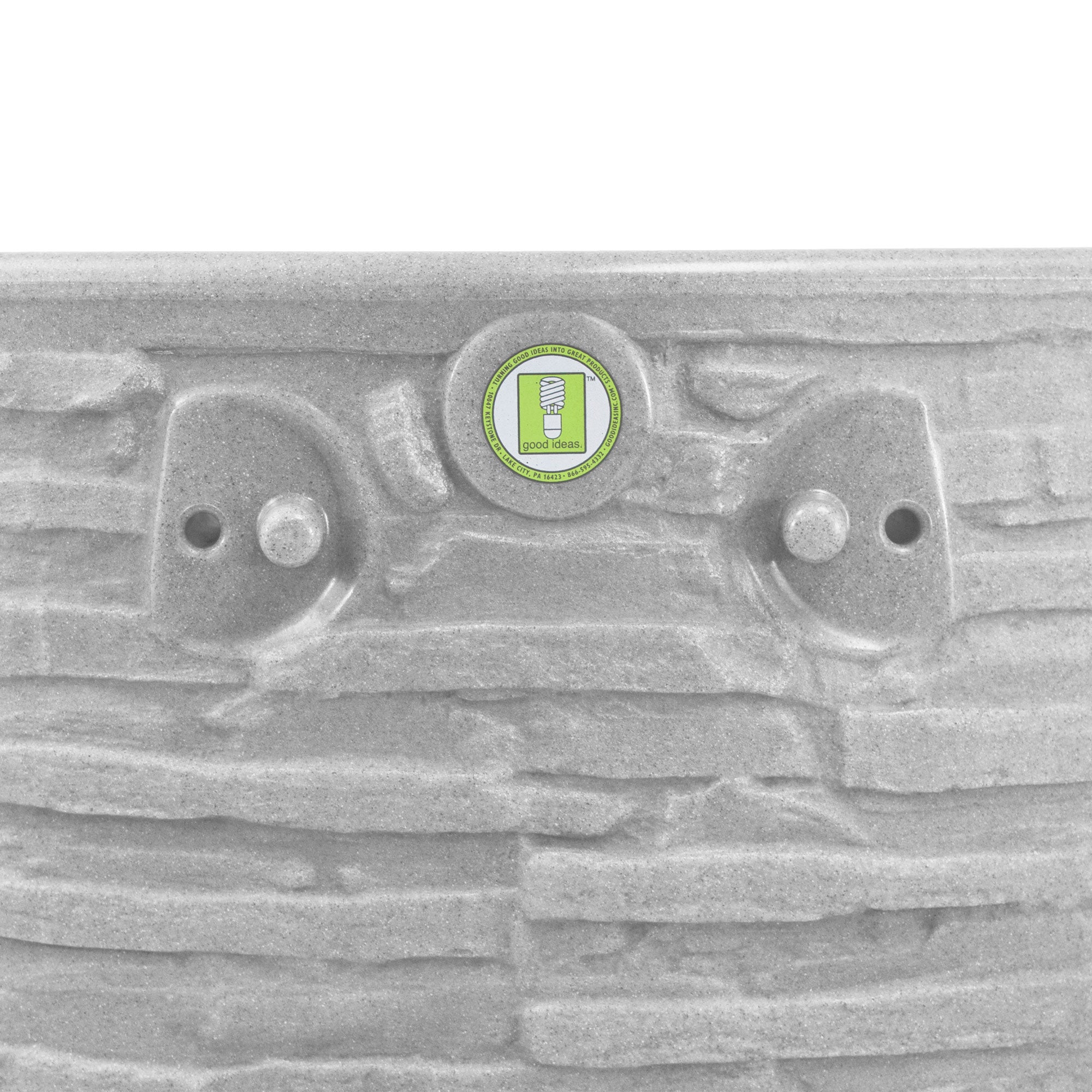 Good Ideas Impressions Riverwalk 50 Gallon Rain Saver, Light Granite (3 Pack) - VMInnovations