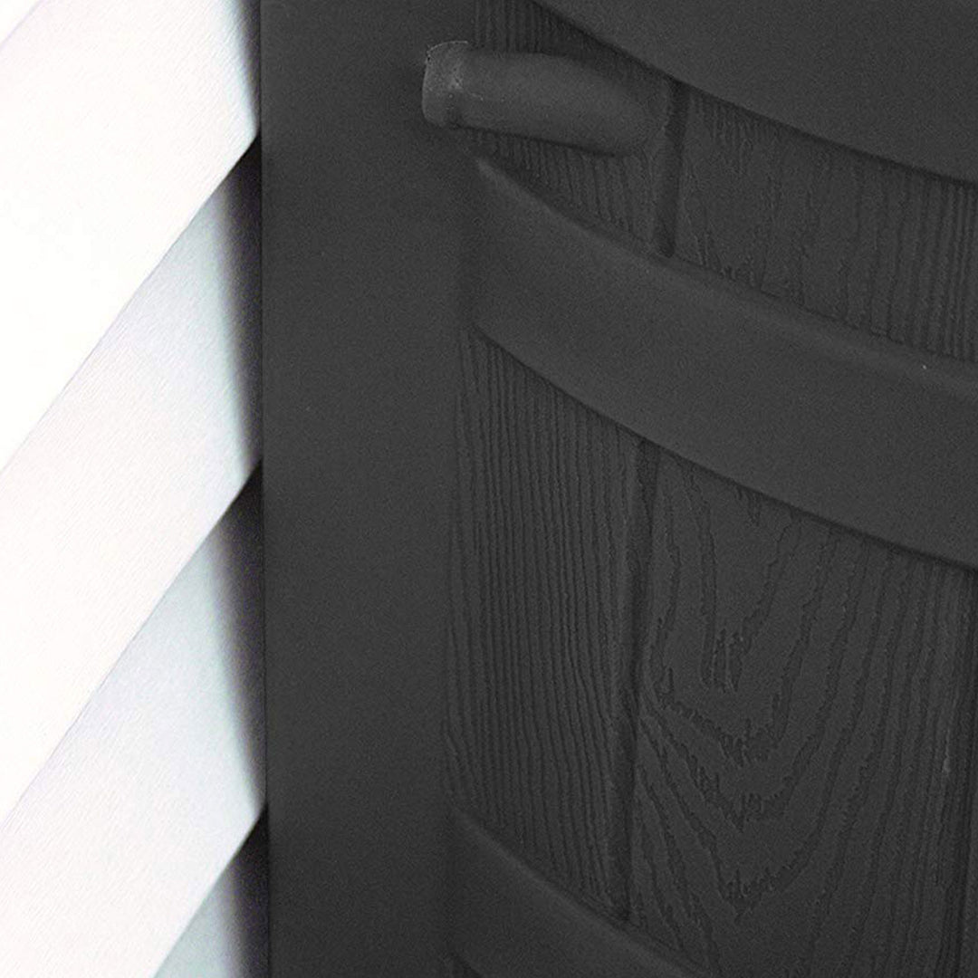 Good Ideas Rain Wizard 40 Gallon Capacity Plastic Rain Barrel, Black (2 Pack) - VMInnovations