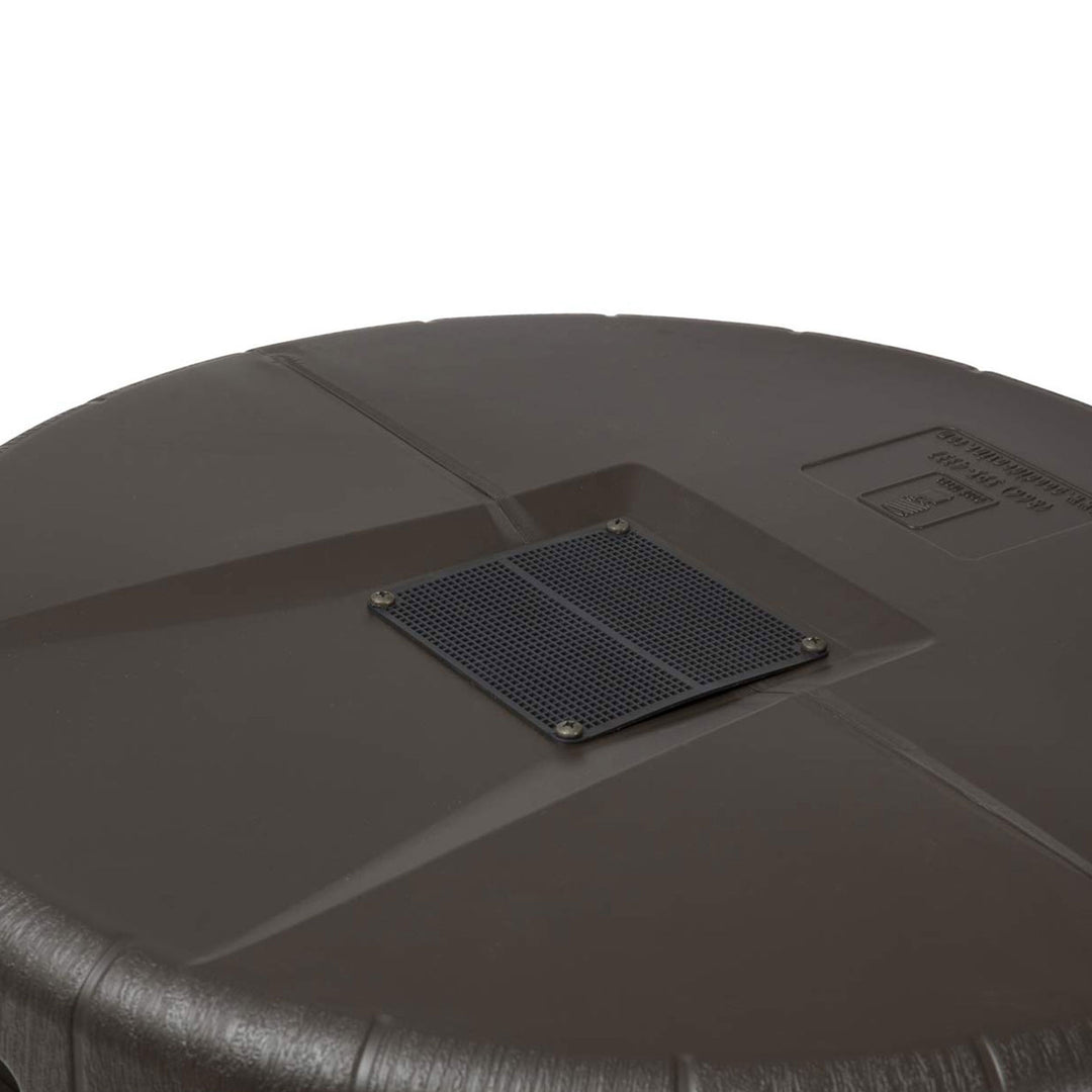 Good Ideas Aspen 50 Gal Rain Barrel Rain Collector Saver w/Brass Spigot (3 Pack) - VMInnovations