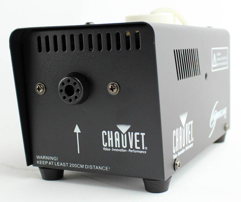 4 CHAUVET Hurricane H700 Fog/Smoke Machines H-700 + 8 CH-730 Mini Strobe Lights