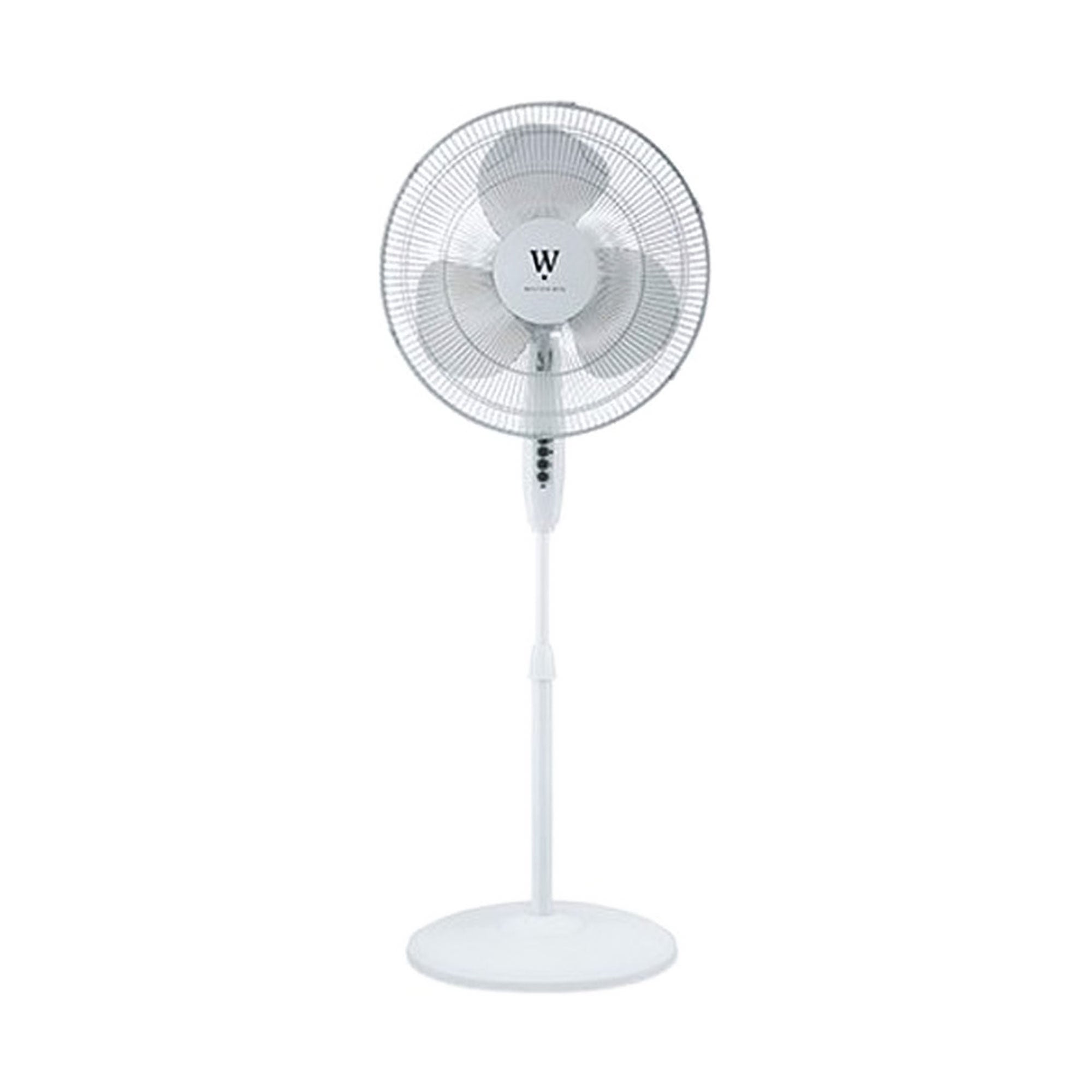 HomePointe Westpointe 16 Inch Stand Fan w/3 Speed Settings for Home and Office - VMInnovations
