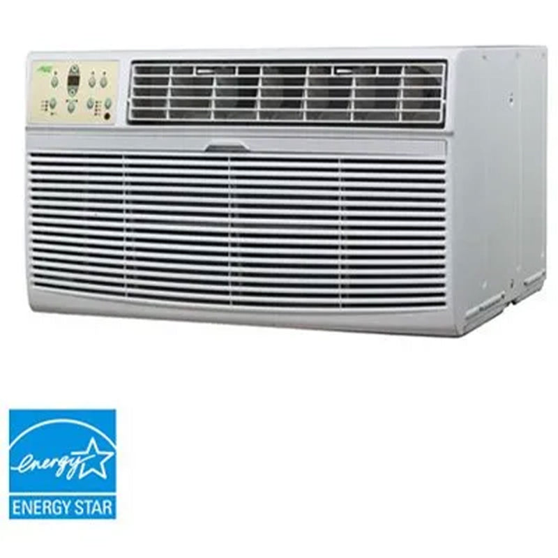 HomePointe 12,000 BTU 230 Volt Through The Wall Window Air Conditioner, White