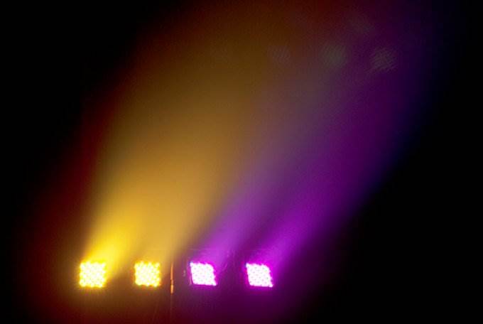 NEW! 2 CHAUVET MINI-4BAR 2.0 Mobile LED DJ Stage Wash Light Systems w/ Carry Bag