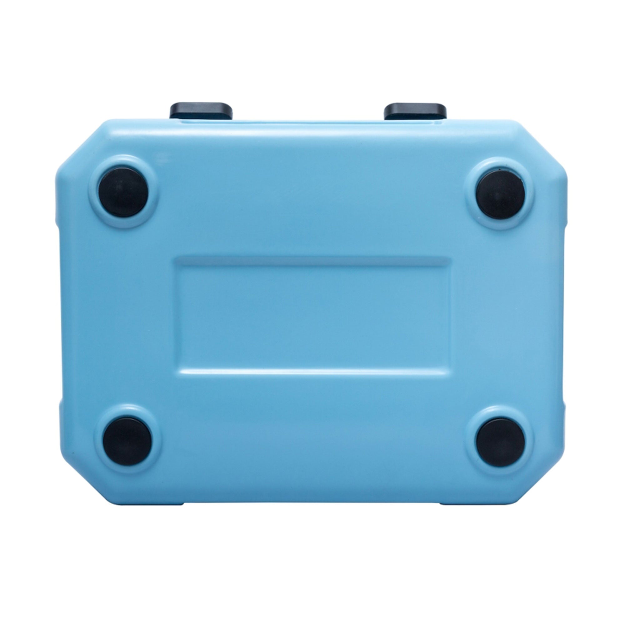 CAMP-ZERO 10 Liter 10.6 Quart Lidded Cooler with 2 Molded In Cup Holders, Sky - VMInnovations