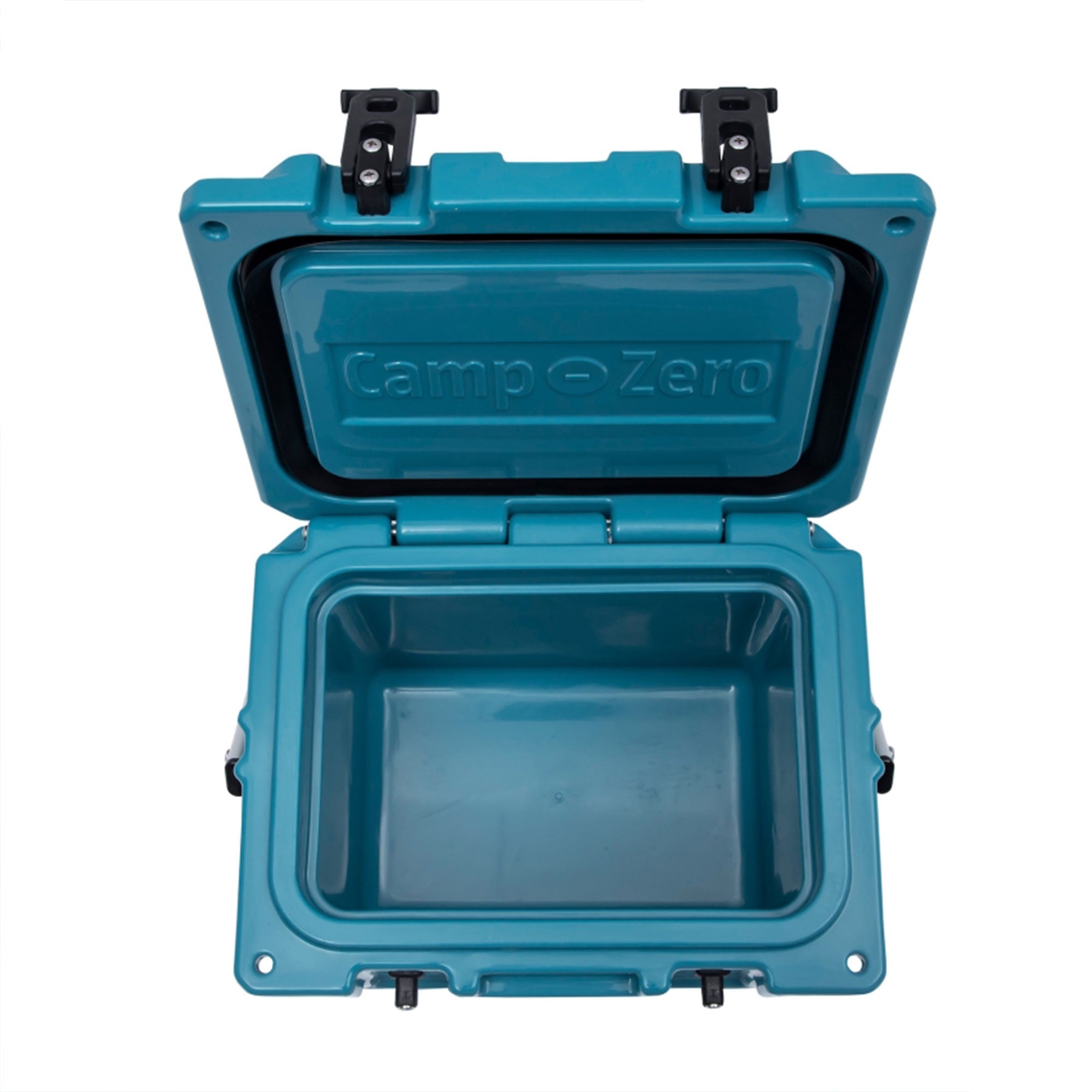 CAMP-ZERO 10 Liter 10.6qt Cooler w/2 Molded In Cup Holders, Turquoise(Open Box) - VMInnovations