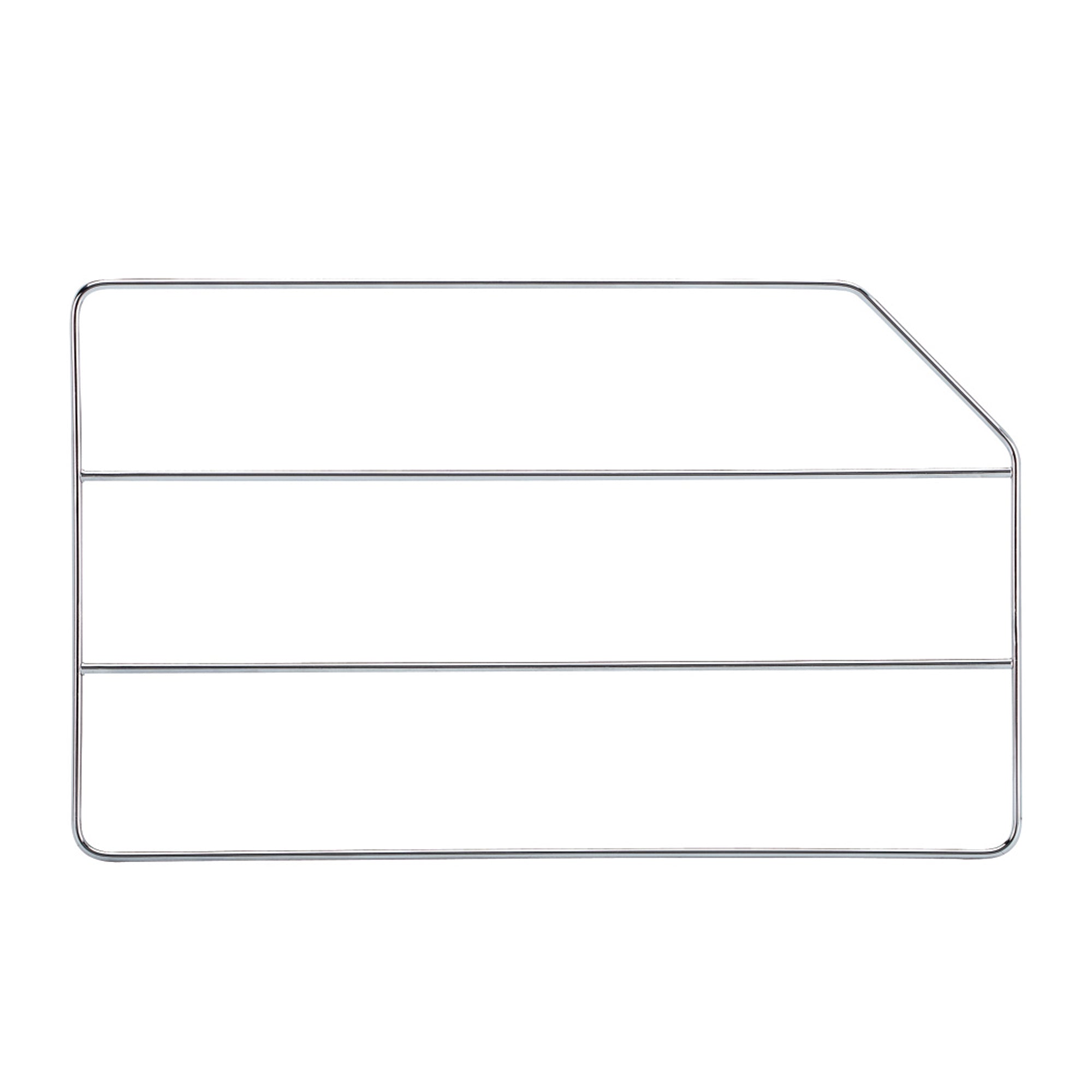 Rev-A-Shelf 18" Bakeware Divider for Wall/Base Cabinets, Chrome, 597-18CR-2-1