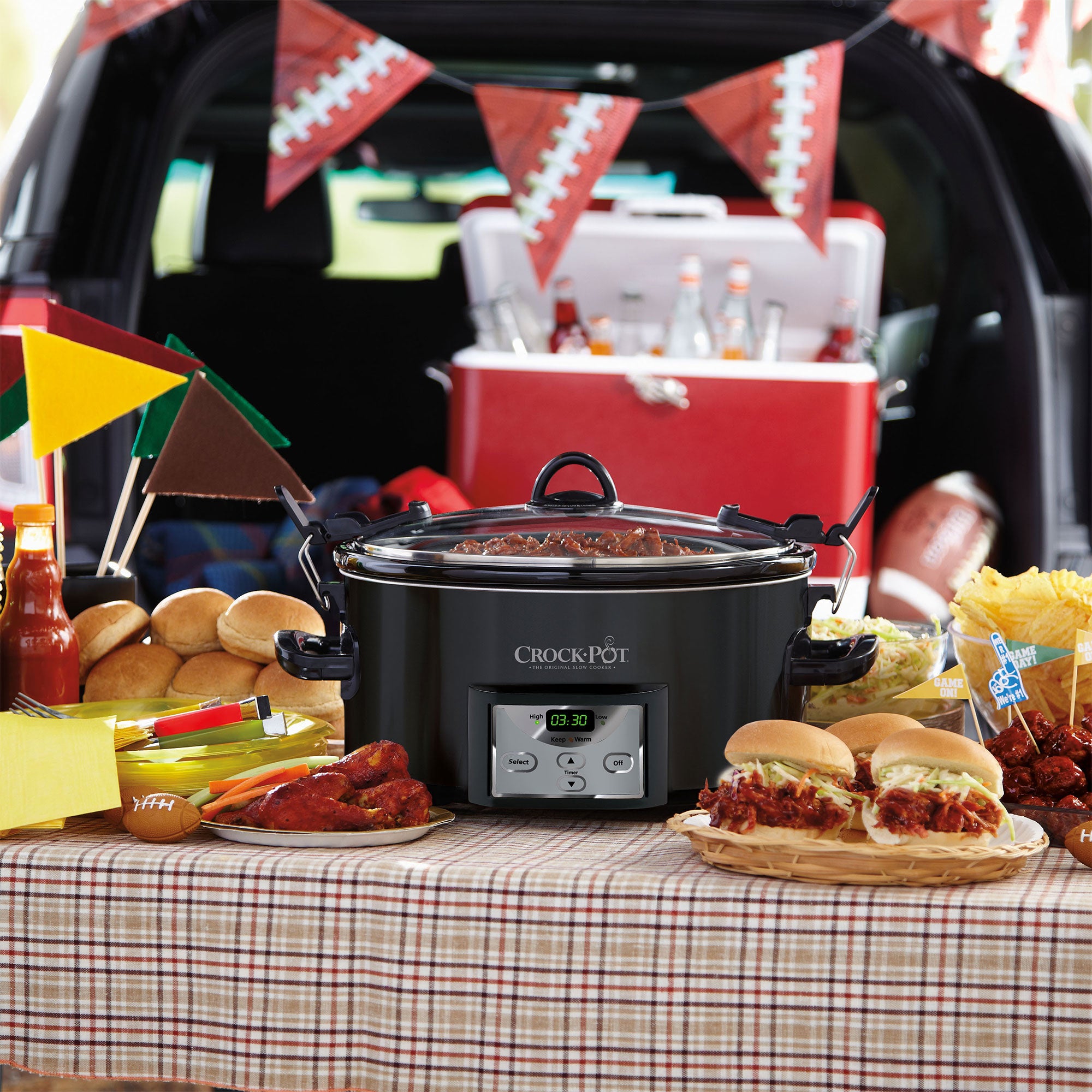 Crock-Pot 7 Quart Cook n' Carry Programmable Slow Cooker for 8 People (Used) - VMInnovations