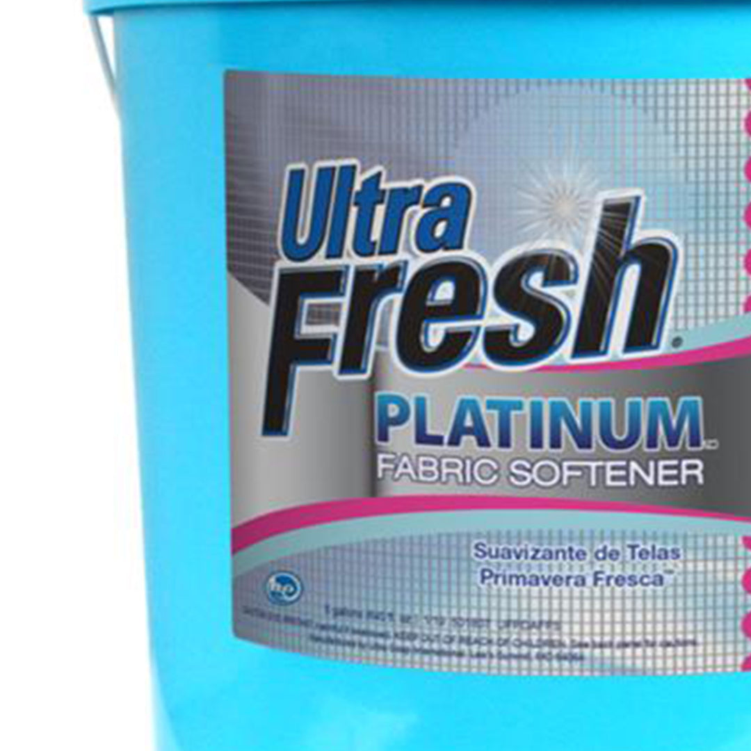 Ultra Fresh Platinum 5 Gal Spring Fresh Fabric Softener Up to 640 Loads w/Pump - VMInnovations