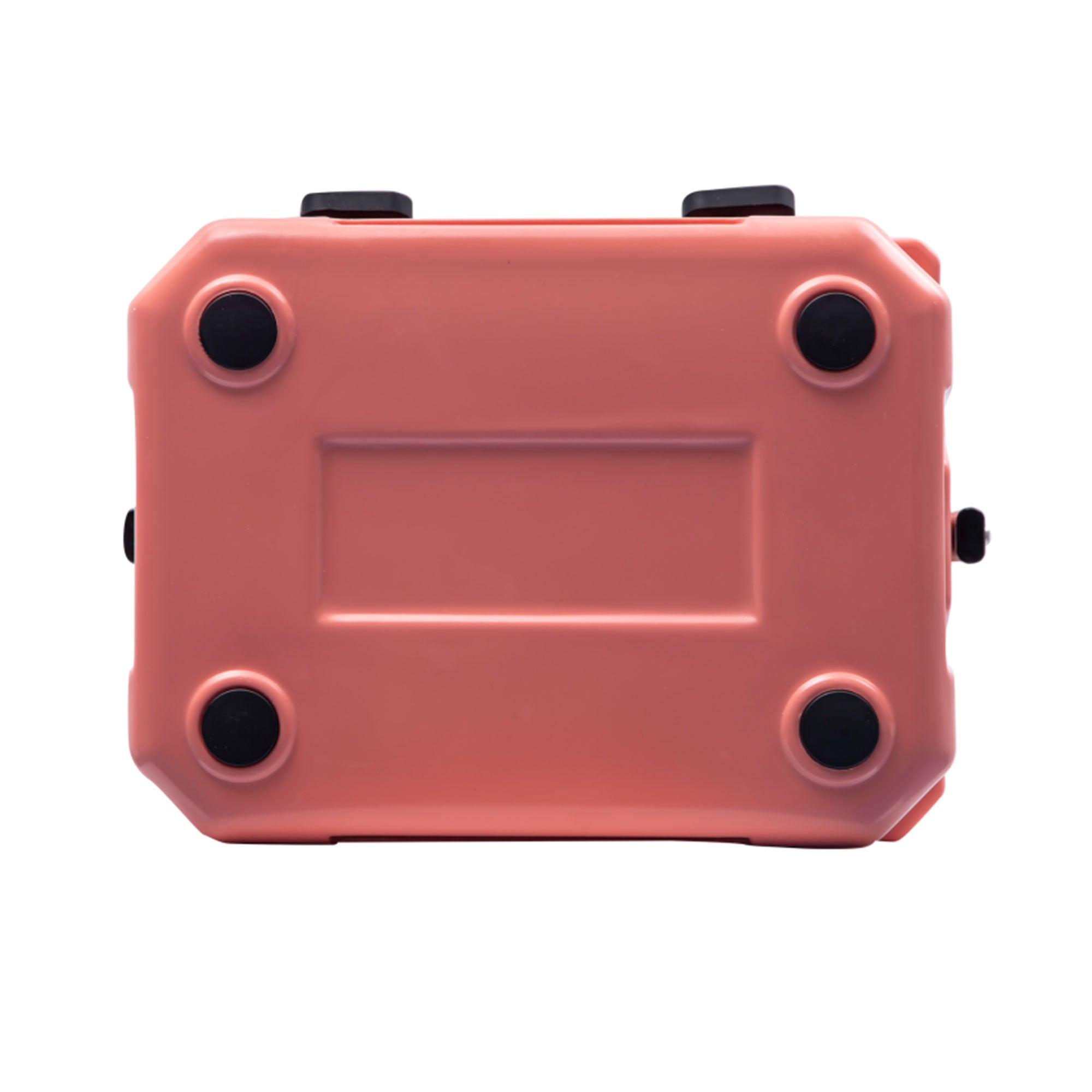CAMP-ZERO 10 Liter 10.6 Quart Lidded Cooler with 2 Molded In Cup Holders, Coral - VMInnovations