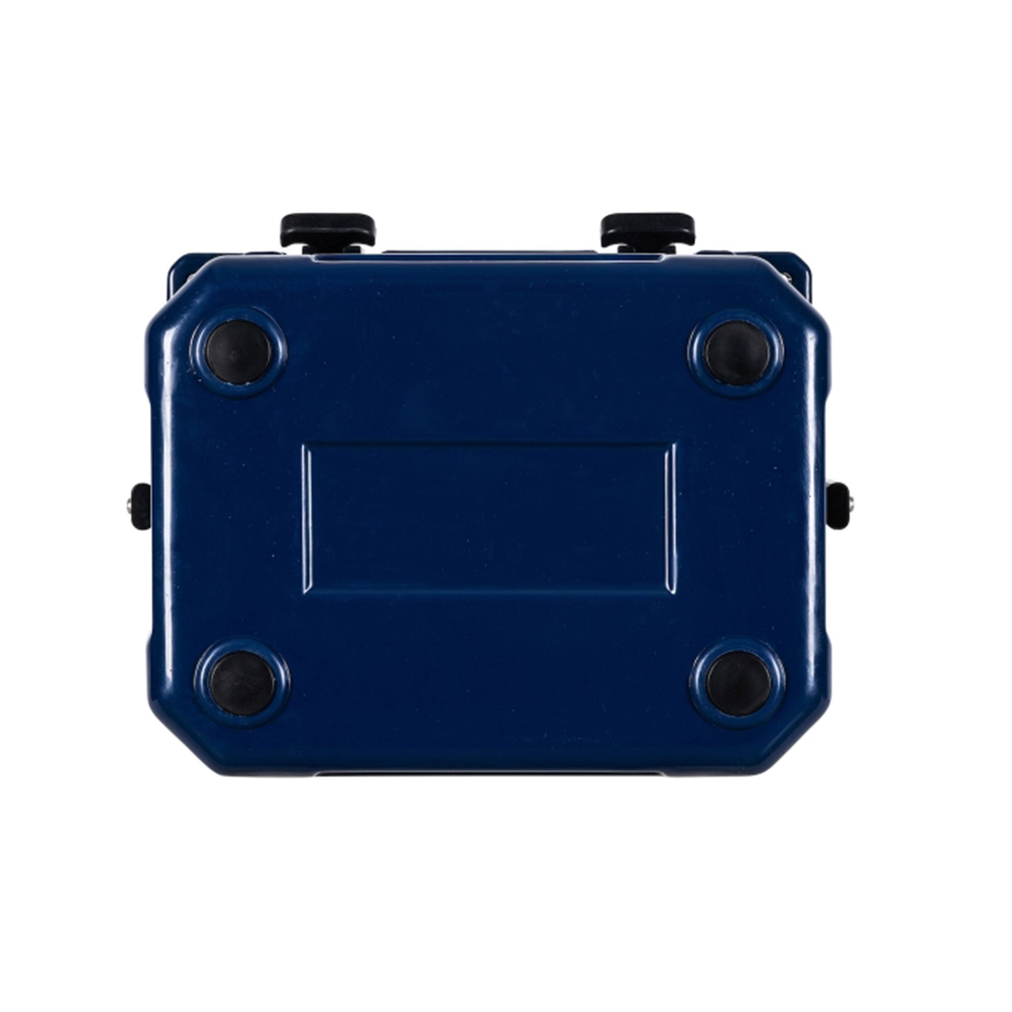 CAMP-ZERO 10 Liter 10.6 Quart Lidded Cooler with 2 Molded In Cup Holders, Navy - VMInnovations