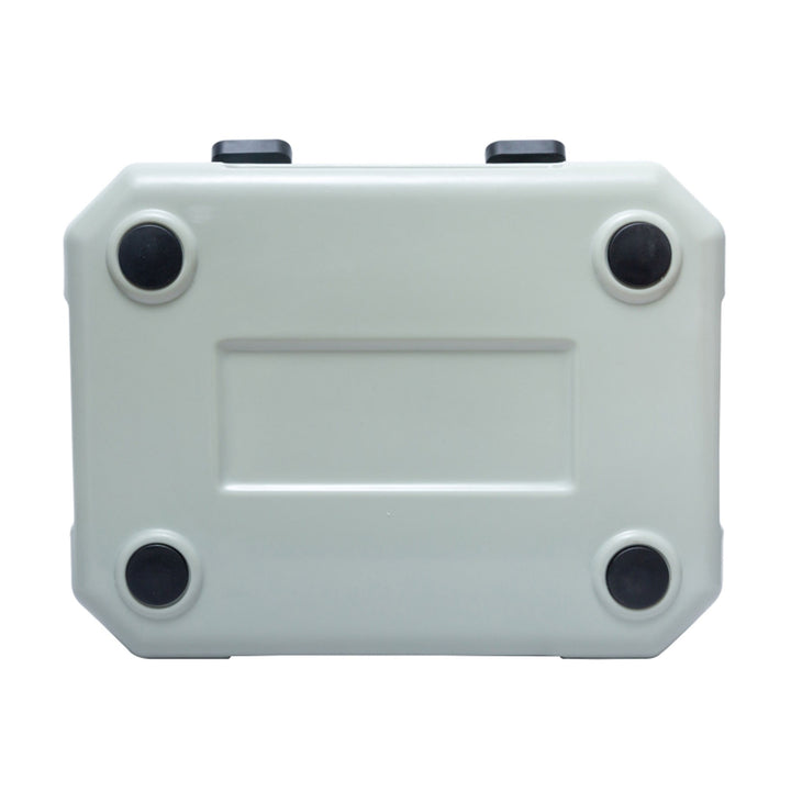 CAMP-ZERO 10 Liter 10.6 Quart Lidded Cooler with 2 Molded In Cup Holders, Sage - VMInnovations
