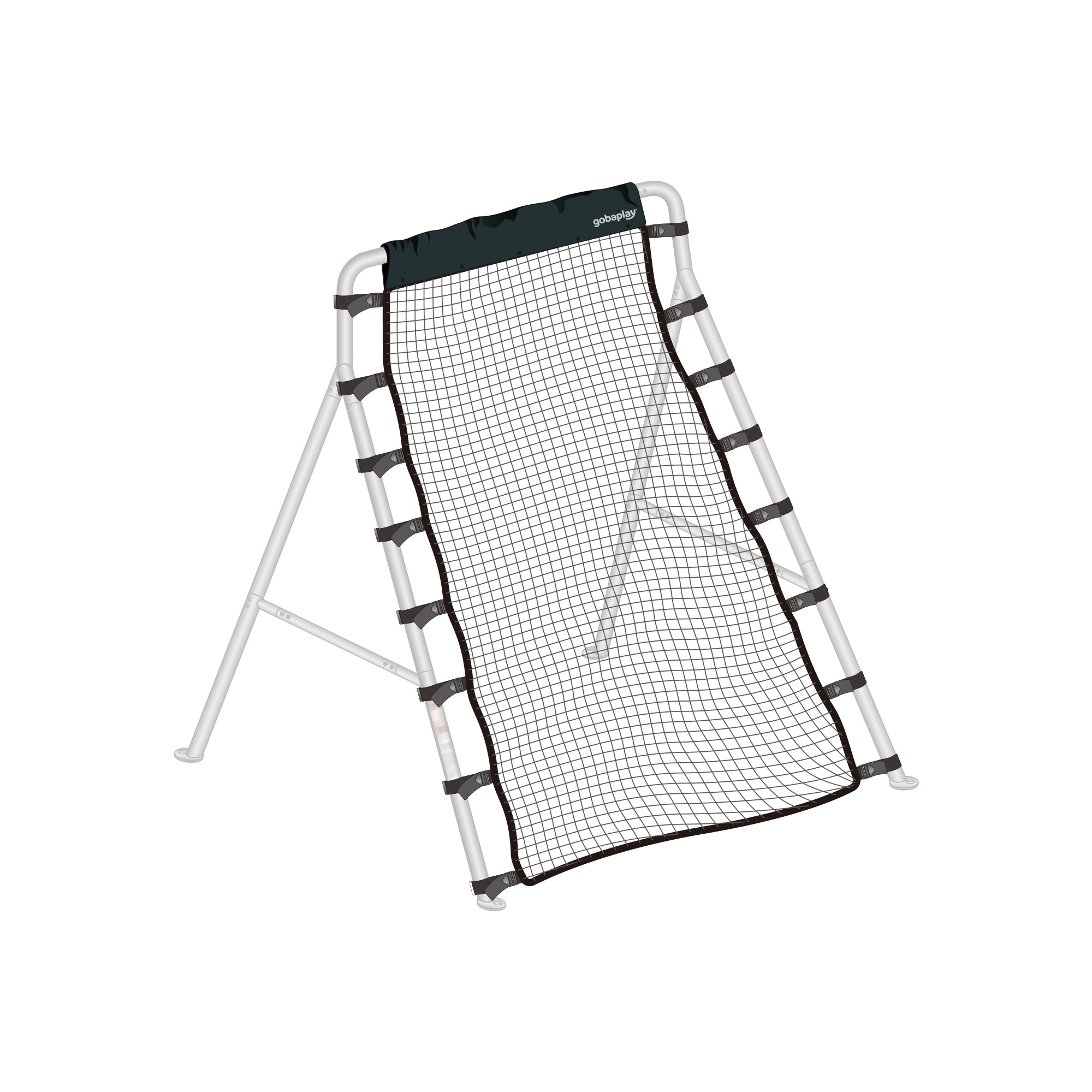 gobaplay Bounce Back Net , 126”x75” Rebounder Attachment, Swingset Not Included - VMInnovations