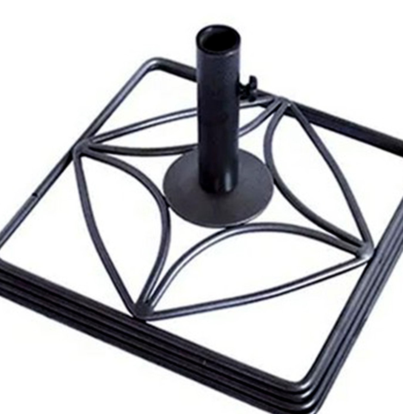 Four Seasons Courtyard 18.5" Heavy Iron E Coated Umbrella Base (Open Box) - VMInnovations