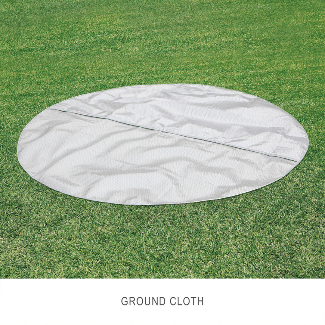 Intex PureSpa 6 Person Bubble Massage Inflatable Hot Tub Spa Set, Sahara Tan (For Parts) - VMInnovations