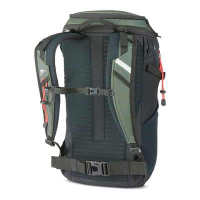 High Sierra Backpack w/Hydration Storage & Hiking Sleeve,Forrest Green(Open Box)