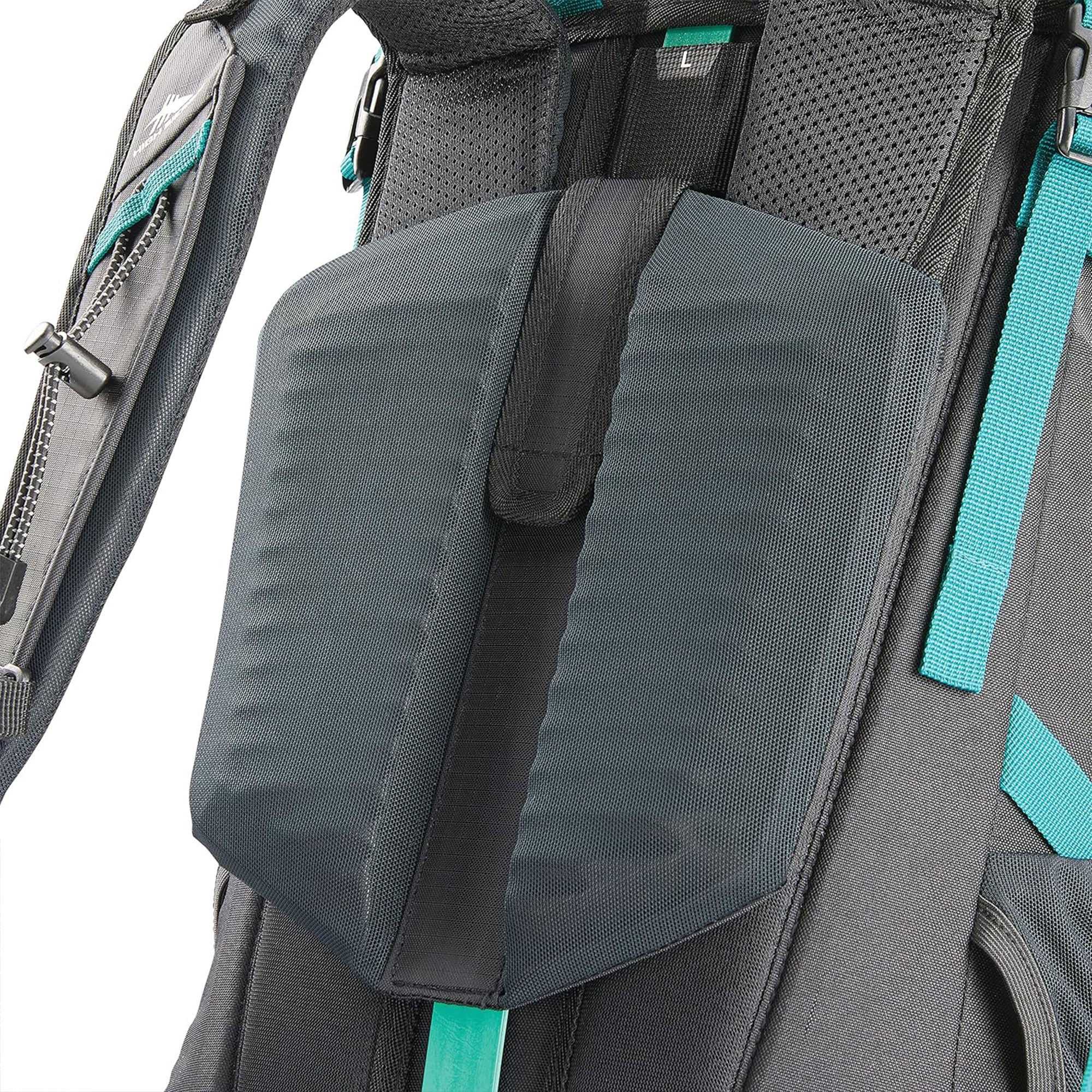 High Sierra 60 Liter 2.0 Backpack w/ Hydration Storage for Hiking, Black (Used)