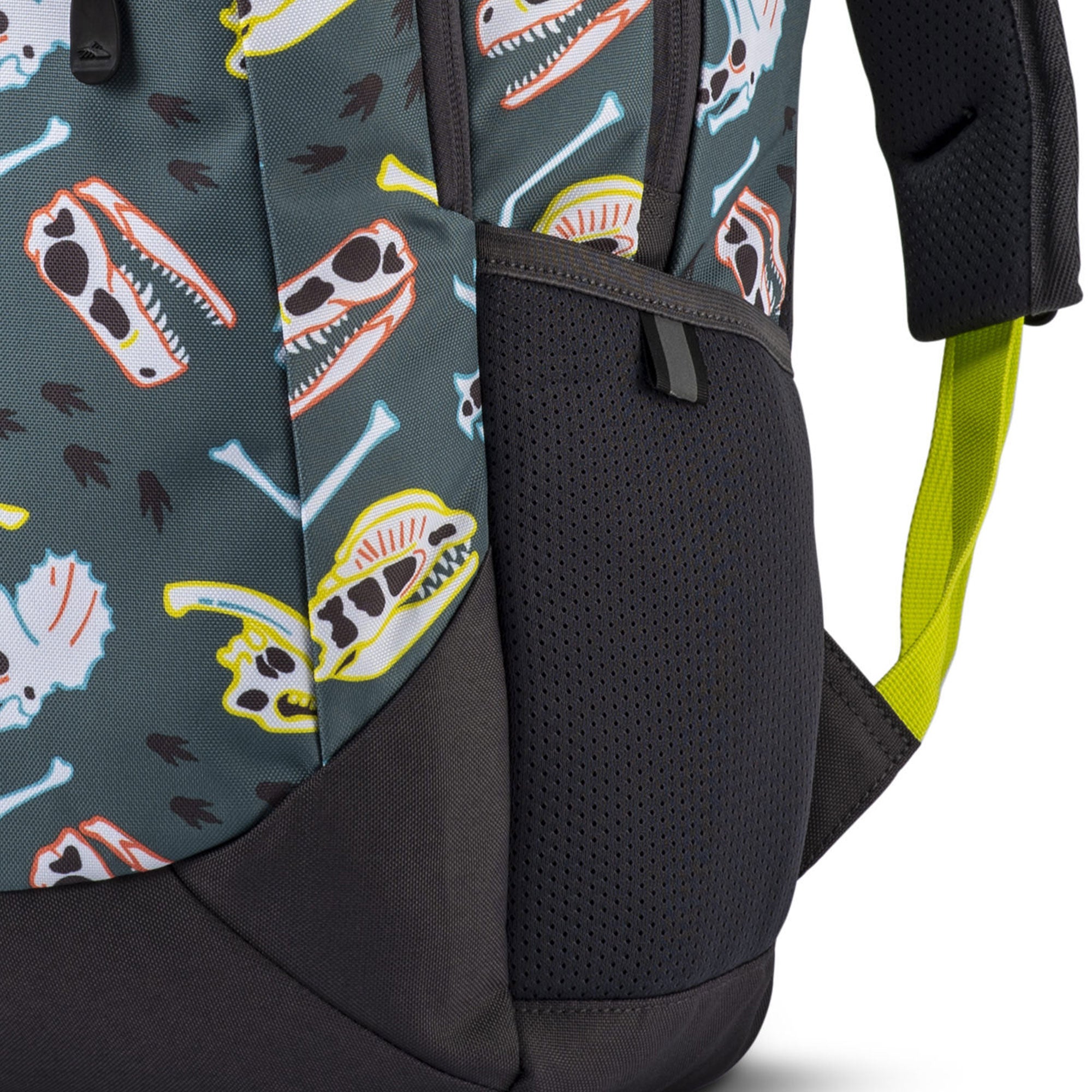 High Sierra BTS Outburst Backpack for School and Travel, Dino Dig and Mercury