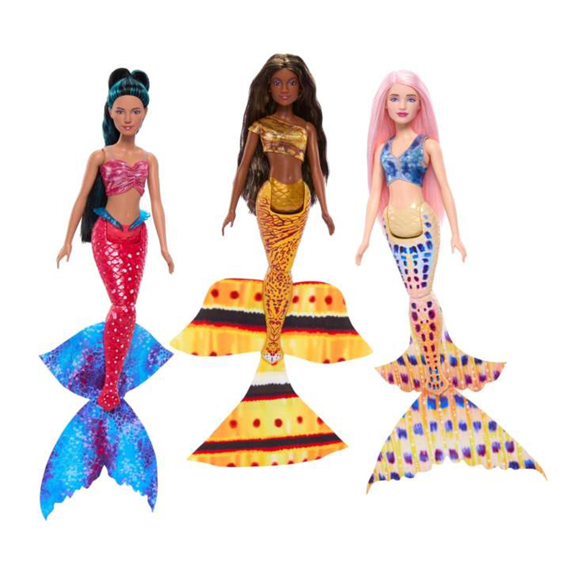 Disney the Little Mermaid Ariel And Sisters Small Doll Set With 7 Mermaid Dolls - VMInnovations