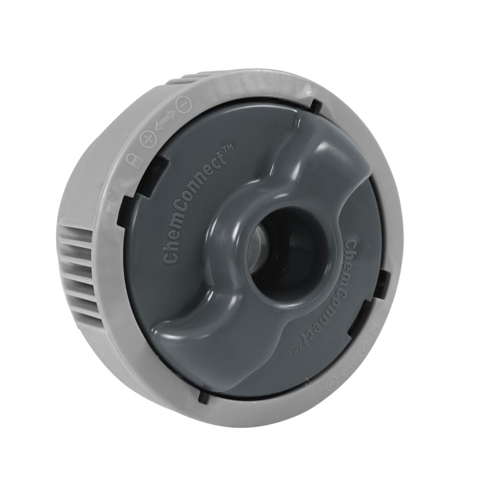 SaluSpa LED Spa Waterfall Accessory w/Coleman SaluSpa Inflatable Hot Tub, Gray