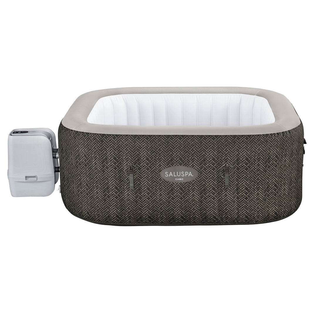 Bestway SaluSpa AirJet Inflatable Hot Tub with 2 Non Slip Pool and Spa Seat