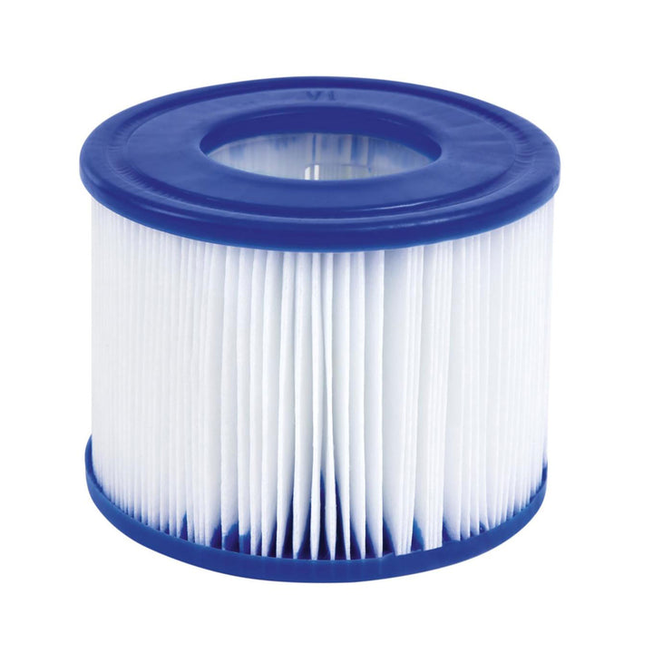 Coleman SaluSpa 114 AirJet Square Hot Tub w/2-Pack of Bestway SaluSpa Spa Seat - VMInnovations