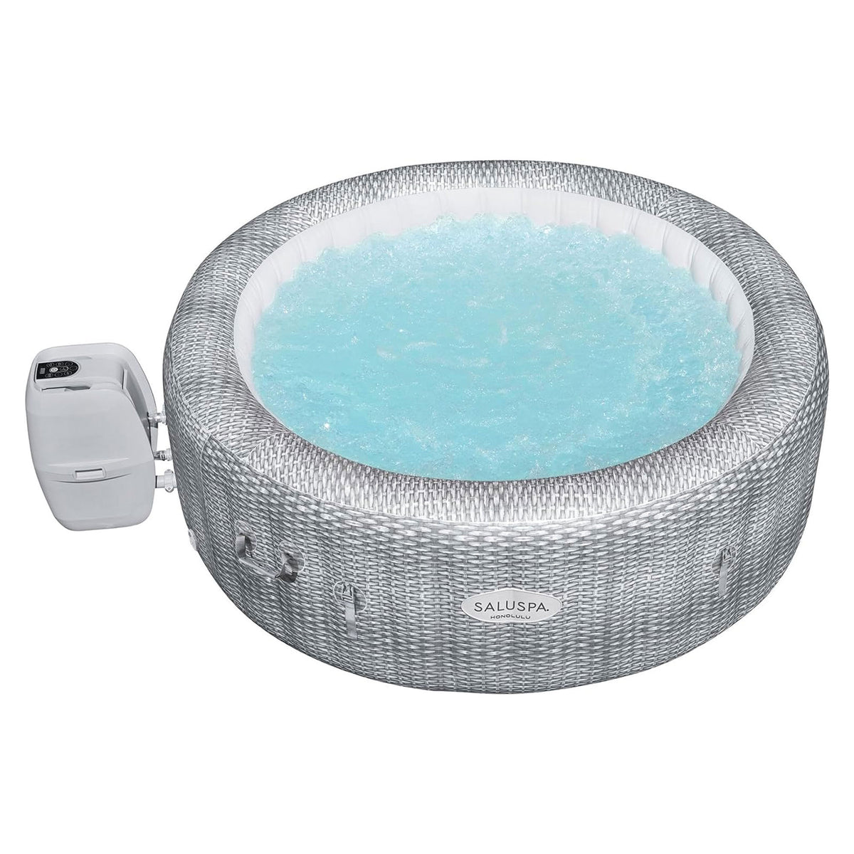 Bestway Coleman Honolulu AirJet Inflatable Hot Tub with 6 Pack SaluSpa Spa Seat