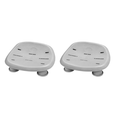 Bestway Coleman Miami AirJet Inflatable Hot Tub with 2 Pack of SaluSpa Spa Seat