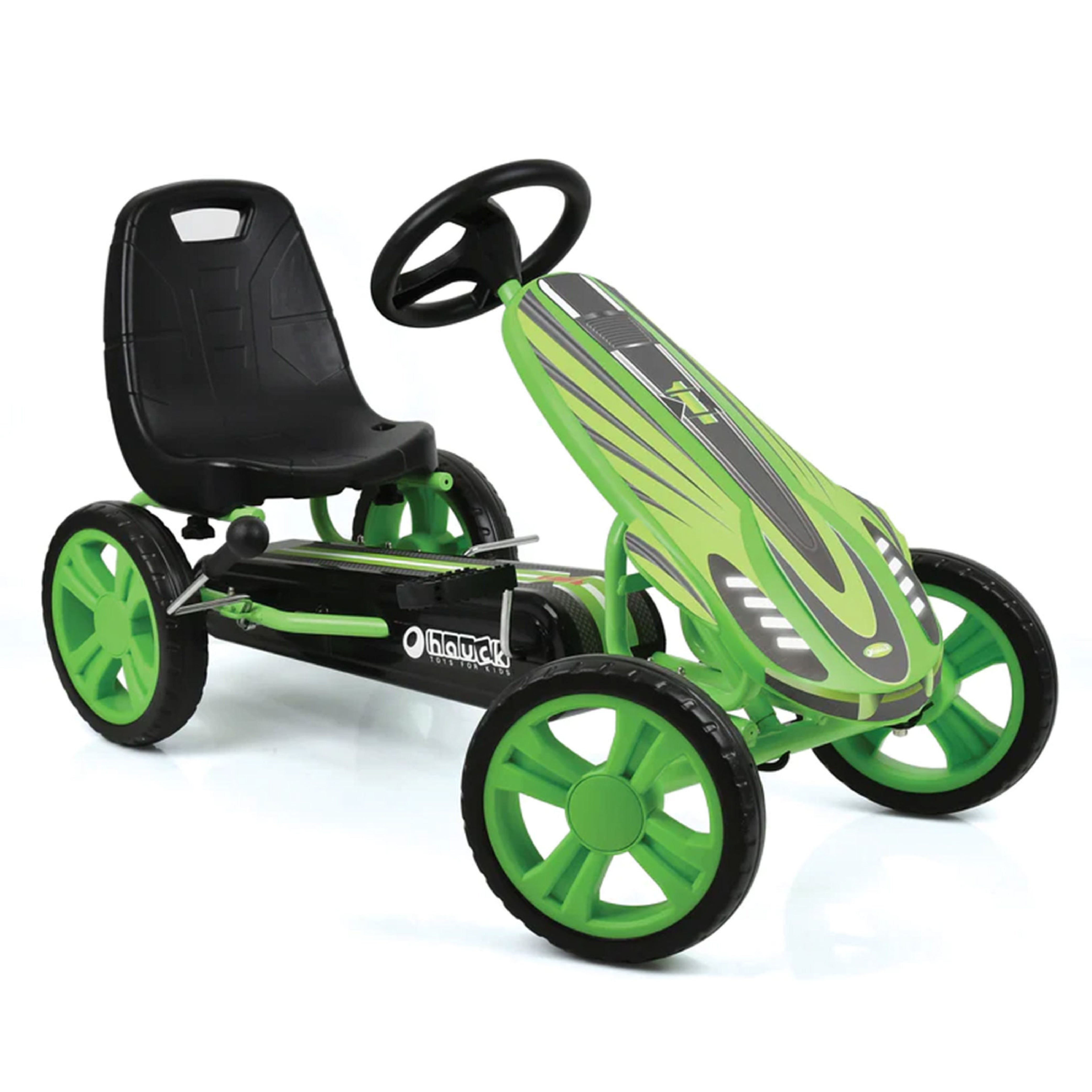 hauck Speedster Pedal Go Kart with Adjustable Bucket Seat for Kids Ages 4 to 8 - VMInnovations