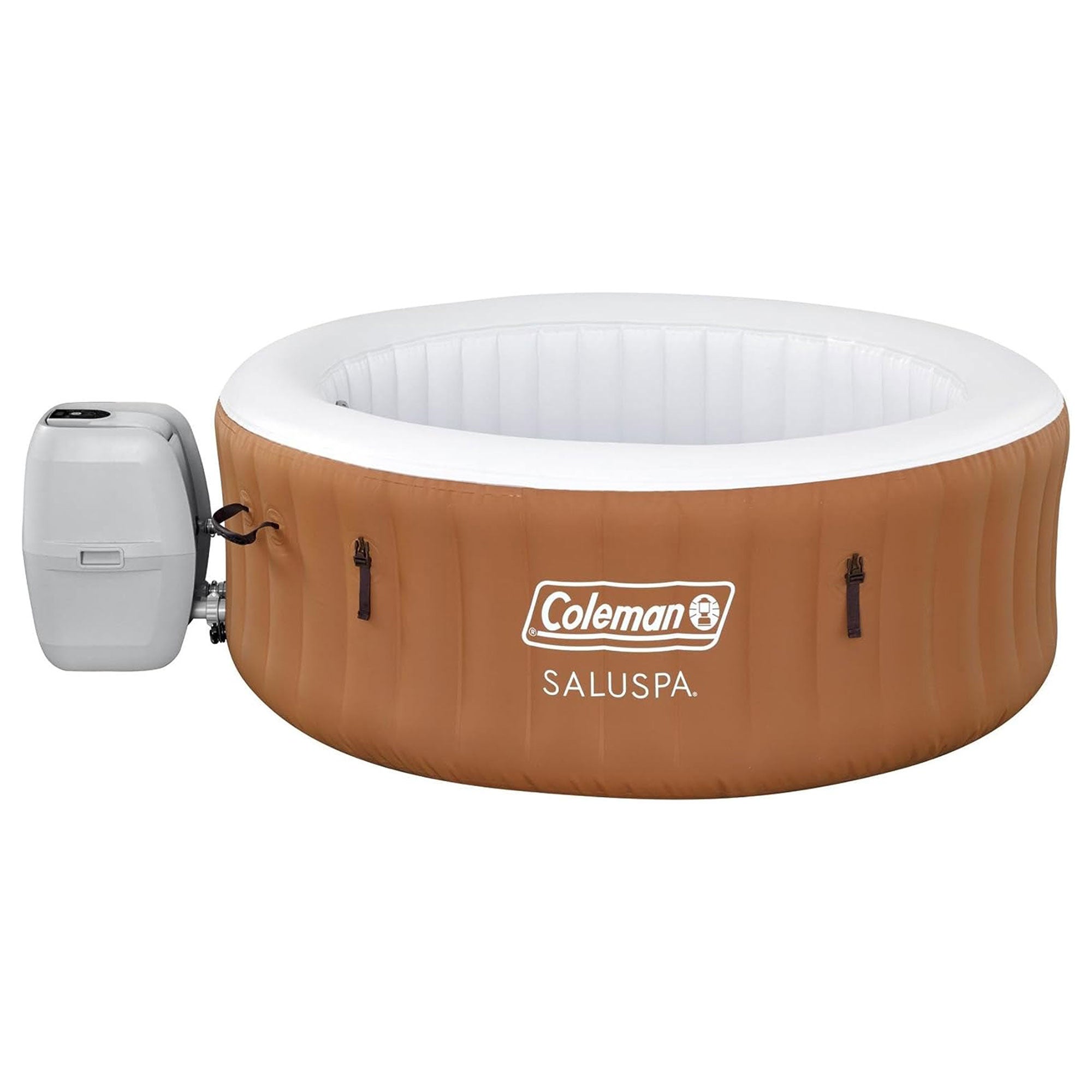 Bestway Miami AirJet Inflatable Hot Tub with 4 SaluSpa Seat & 4 Headrest Pillows