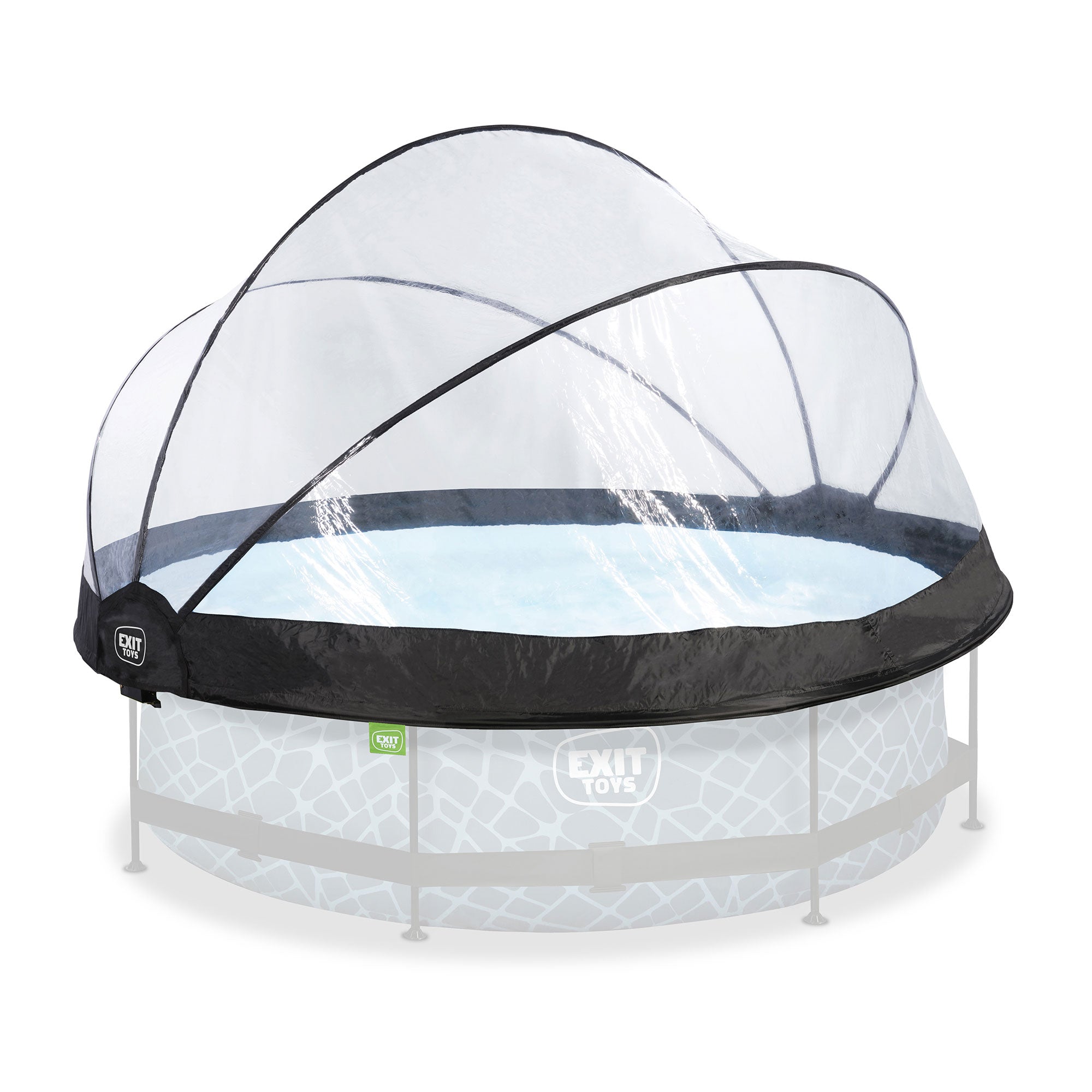 EXIT Toys 118" Multifunctional Cover Dome Enclosure for Outdoor Pools (Open Box) - VMInnovations
