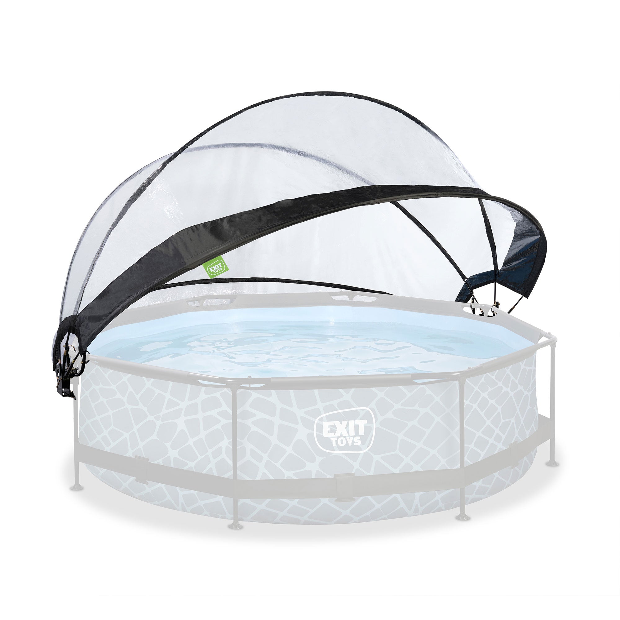 EXIT Toys 118" Multifunctional Cover Dome Enclosure for Outdoor Pools (Open Box) - VMInnovations