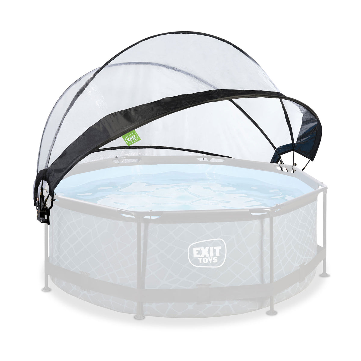 EXIT Toys 8ft Round Multifunctional Pool Dome for Outdoor Pools (For Parts)